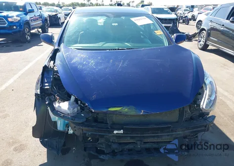 2013 Hyundai Elantra Gls z USA, uszkodzony, nr VIN 5NPDH4AE2DH400579